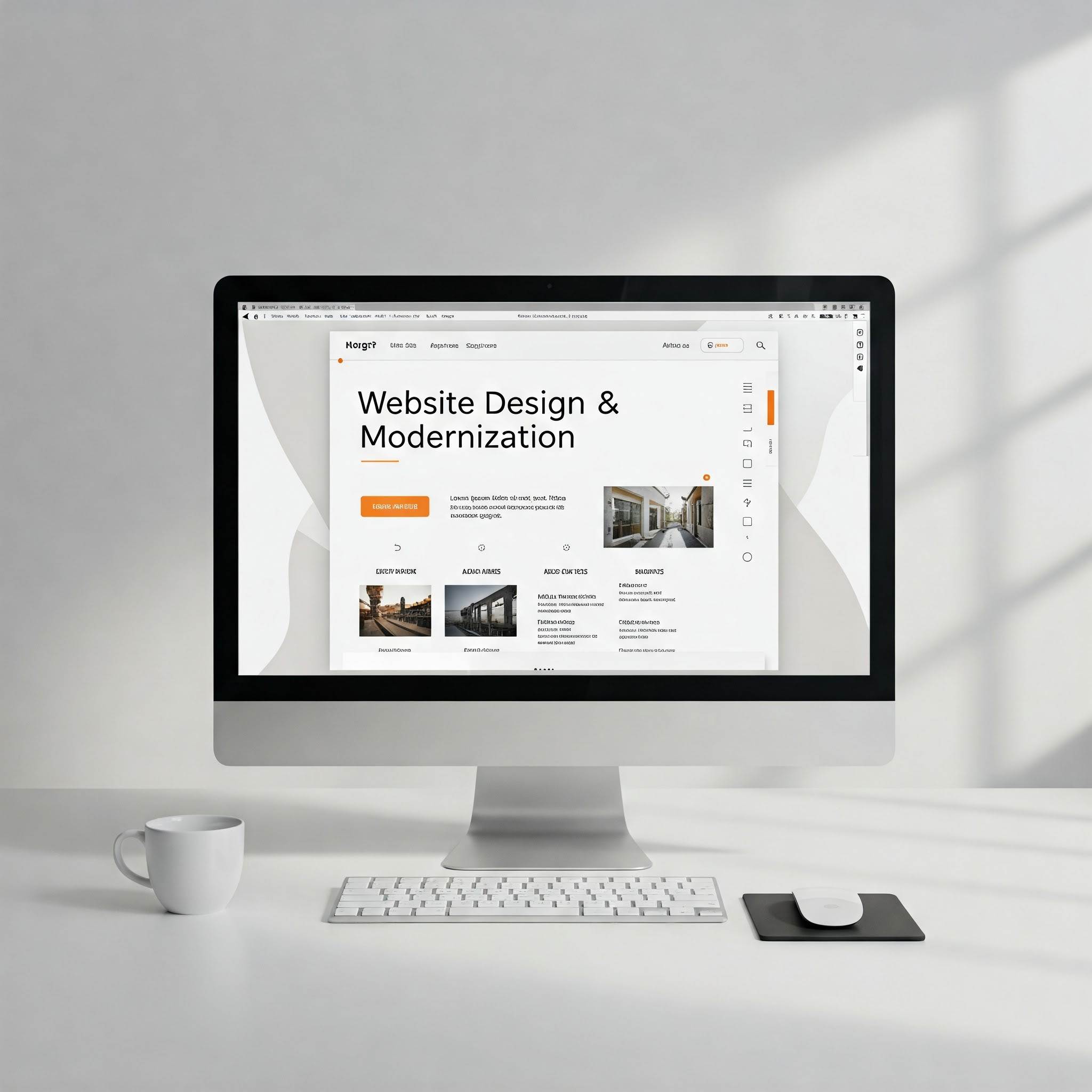 Website Design & Modernization   Transform your online presence with modern website design and devel