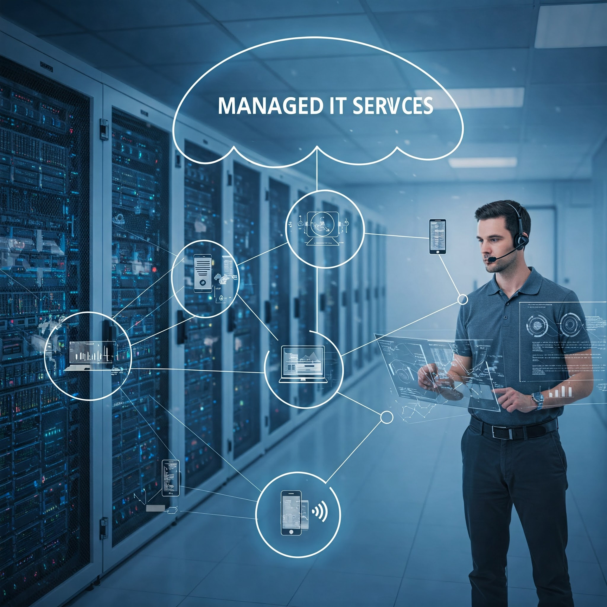 Managed IT Services - Network & Systems  Experience seamless IT operations with managed support serv